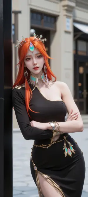 沧元图：柳七月 写实 美腿 壁纸