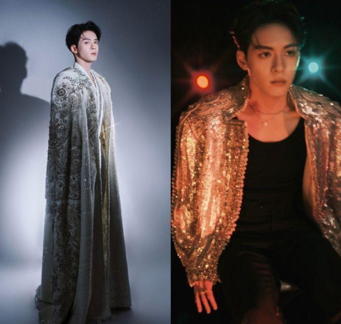 图8: 尖叫之夜尖叫之夜男明星造型被韩网友嘲讽!抄韩式、用垫肩假屁股、好老土